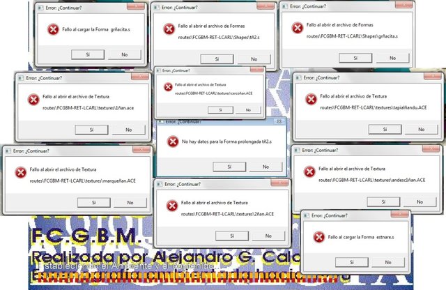 Errores en Ruta RETIRO LA CARLOTA.jpg (198.92 KiB) Visto 87738 veces Errores en Ruta RETIRO LA CARLOTA.jpg